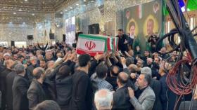 Entierran al canciller mártir de Irán Hosein Amir Abdolahian 
