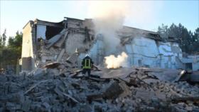 Vídeo: Bomba pesada rusa destruye centro ucraniano de manejo de drones