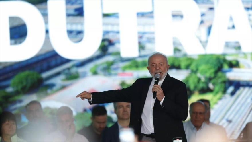 El presidente de Brasil, Luiz Inácio Lula da Silva, en Sao Paulo (sureste), 25 de mayo de 2024.
