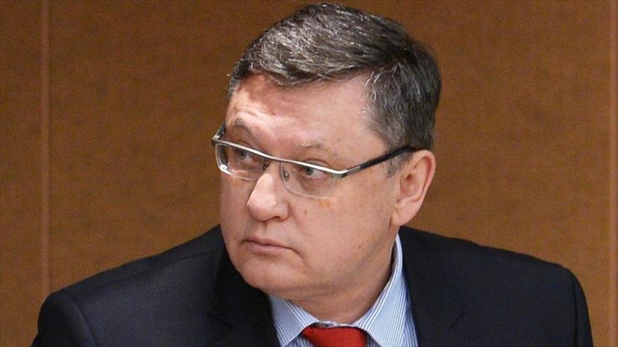 Viceministro del Interior de la Federación Rusa, Zubov Igor Nikolayevich.