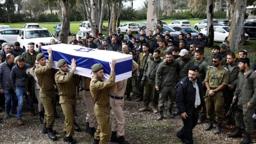 Funeral por un soldado israelí fallecido en la guerra en Gaza. (Foto: Reuters)
