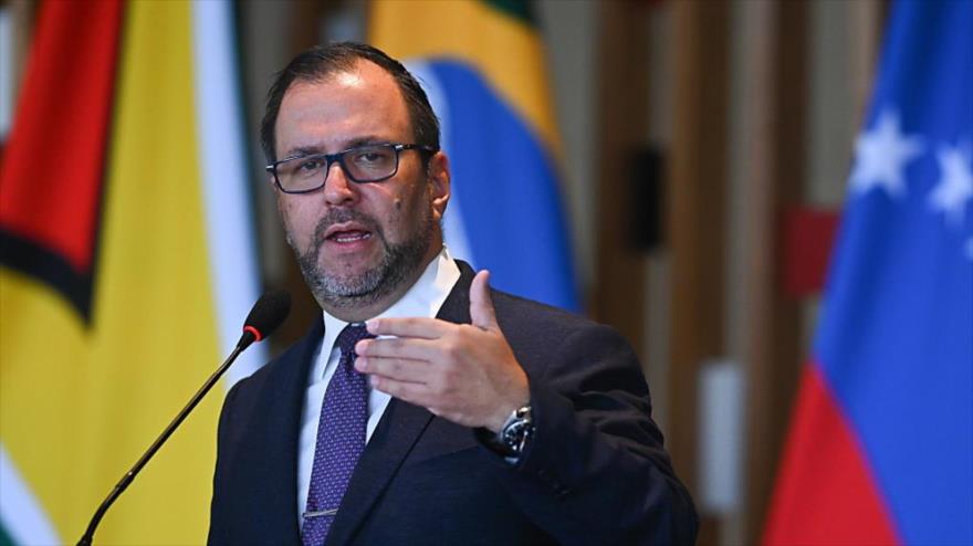 El ministro de Relaciones Exteriores de Venezuela, Yván Gil.