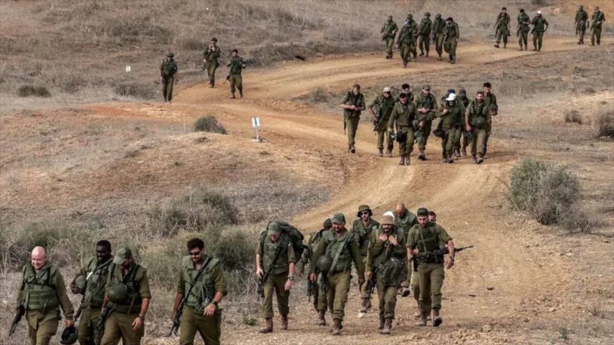 Tropas israelíes desplegadas en la Franja de Gaza. (Foto: AFP)
