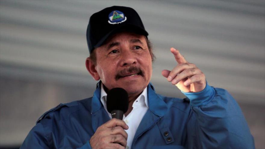 El presidente de Nicaragua, Daniel Ortega. 