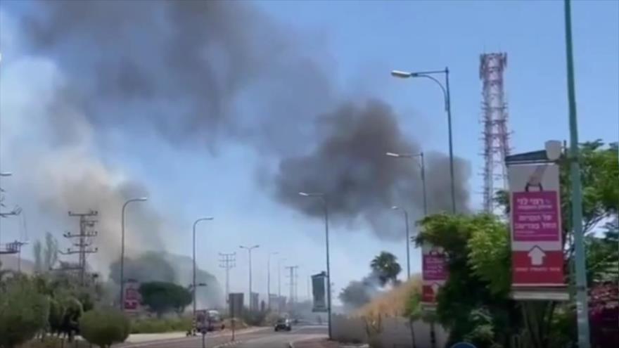 Hezbolá ataca con dron kamikaze contra la base israelí Yiftah