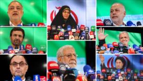 8 candidatos se inscriben en 3.º día para presidenciales de Irán