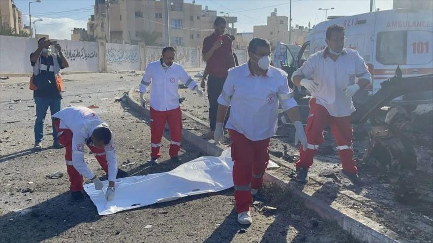 Israel ha asesinado a 33 empleados de Media Luna Roja Palestina | HISPANTV