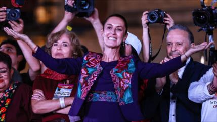 Sheinbaum al frente en resultados del INE con ventaja irreversible