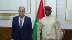Canciller ruso visita Burkina Faso en la 3ª parada de su gira por África