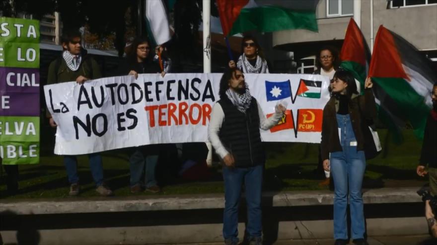 Estudiantes chilenos exigen cortar lazos académicos con Israel  
