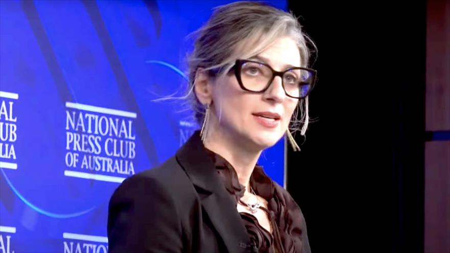 La relatora especial de la ONU Francesca Albanese.