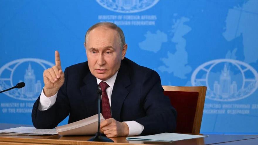 Putin ofrece tregua a Ucrania si retira tropas y renuncia a OTAN