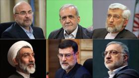 Presidenciables iraníes sostendrán este lunes su primer cara a cara