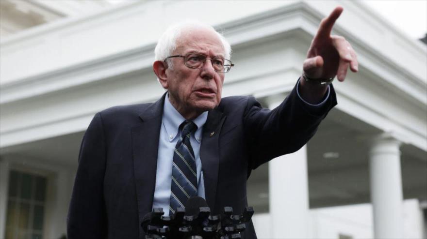 El senador independiente estadounidense, Bernie Sanders.