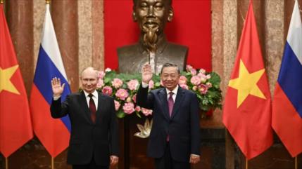 Putin: Asociación estratégica con Vietnam es una prioridad para Rusia