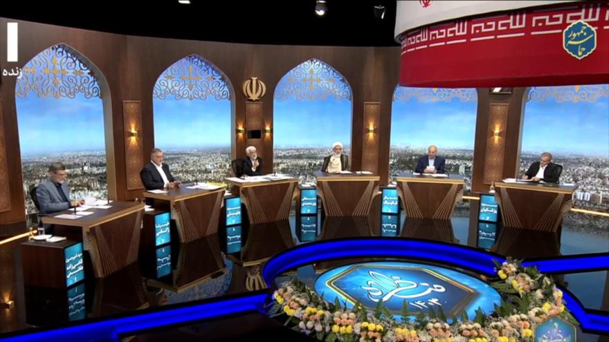 Candidatos presidenciales de Irán asisten al quinto y último debate