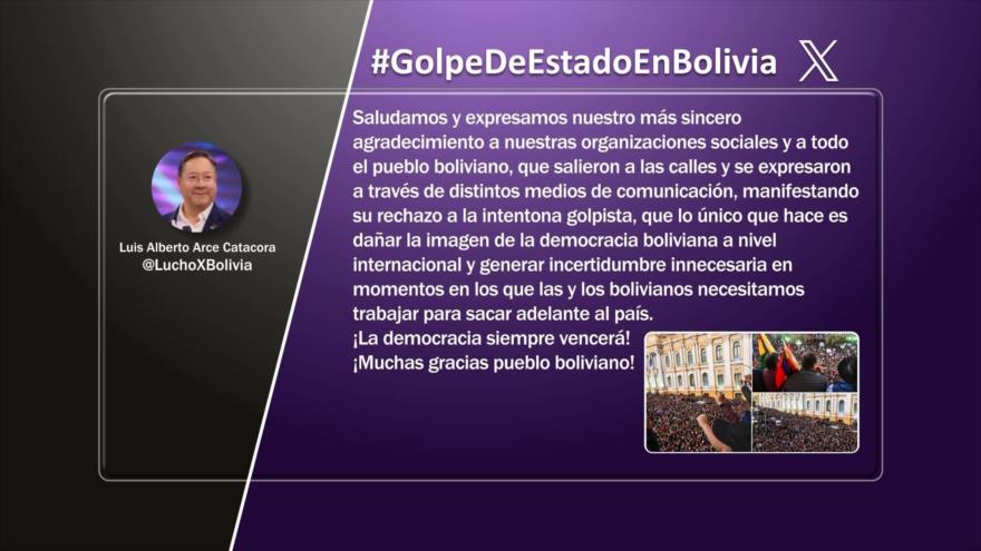 ¿Quién estuvo detrás del golpe de Estado en Bolivia? | Etiquetaje