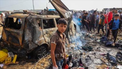 Rafah vuelve a ser objeto de bombardeos del ejército sionista