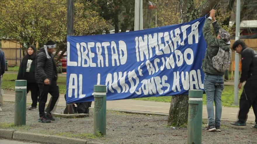 En huelga de hambre, lonko argentino exige su libertad en Chile