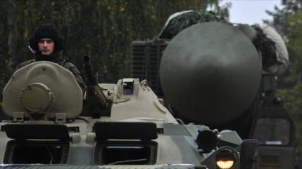 Rusia realiza ejercicios con unidades móviles de misiles nucleares