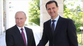 Putin y Al-Asad saludan a Pezeshkian, presidente electo de Irán