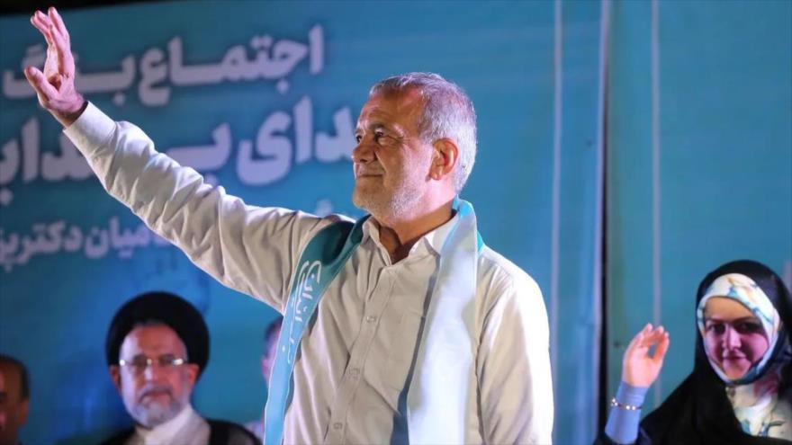 El presidente electo de Irán, Masud Pezeshkian.