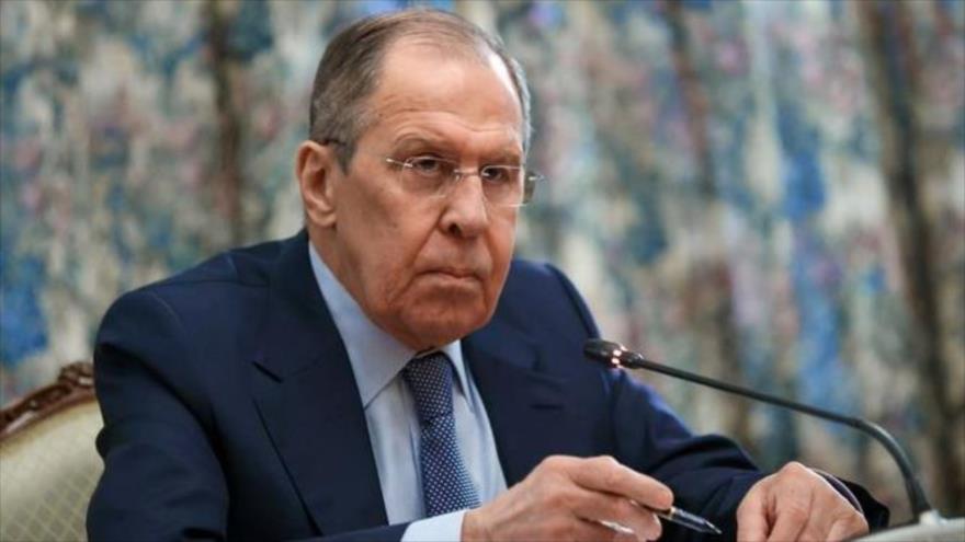 El canciller ruso, Serguéi Lavrov.
