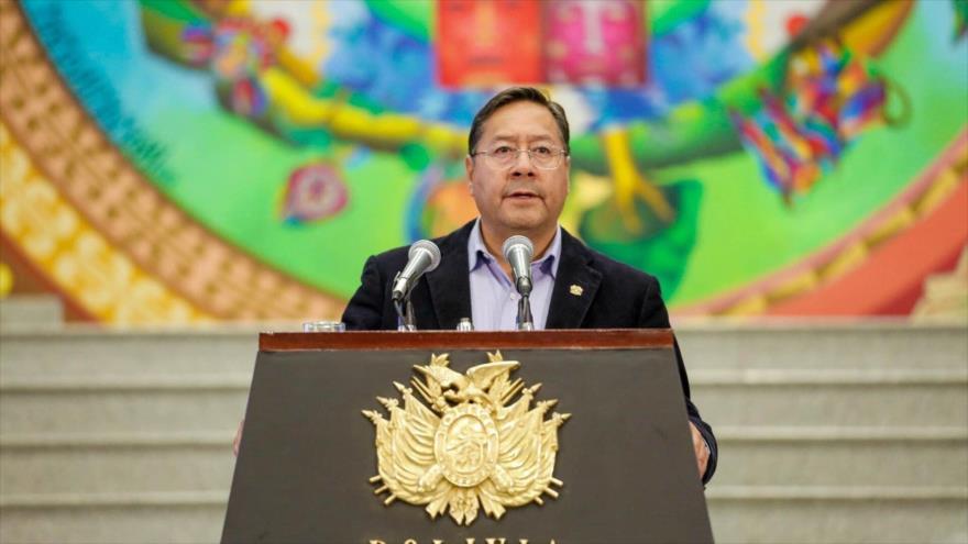 El presidente de Bolivia, Luis Arce.