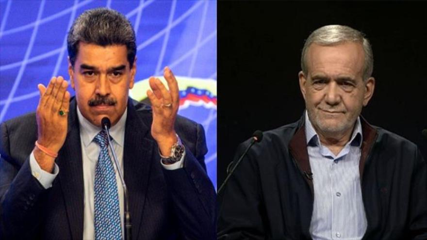 Nicolás Maduro y Masud Pezeshkian planifican encuentro de alto nivel | HISPANTV