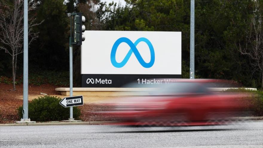 Sede de Meta en Menlo Park, California, EE.UU. (Foto: Anadolu)