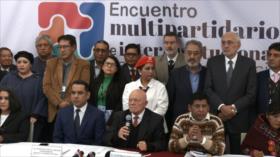 Líderes políticos en Bolivia se reúnen para los comicios de 2025