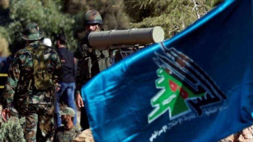 Combatientes de las Brigadas Libanesas para Resistir la Ocupación Israelí. (Foto: Almayadeen)