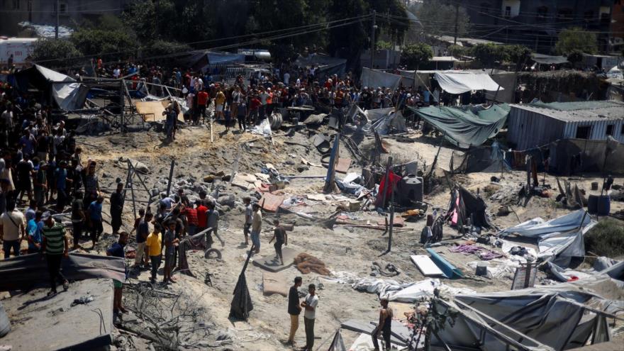 Reportan más de 70 muertos en masacre israelí en Jan Yunis, Gaza
