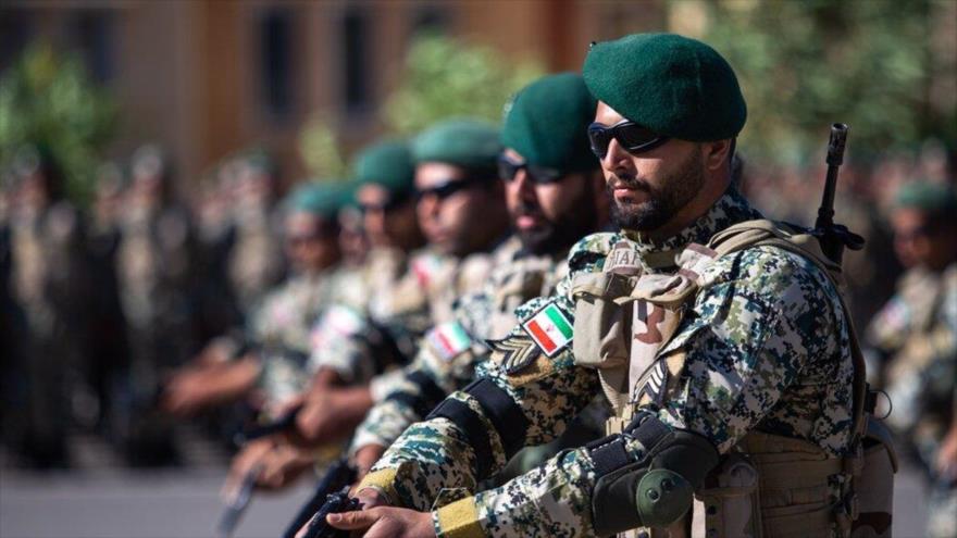 División de Fuerzas Especiales de Policía de Irán durante un desfile. (Foto: FARS)