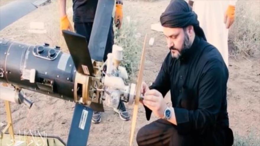 Vídeo: líder de Hezbolá iraquí participa en ataque a blanco israelí