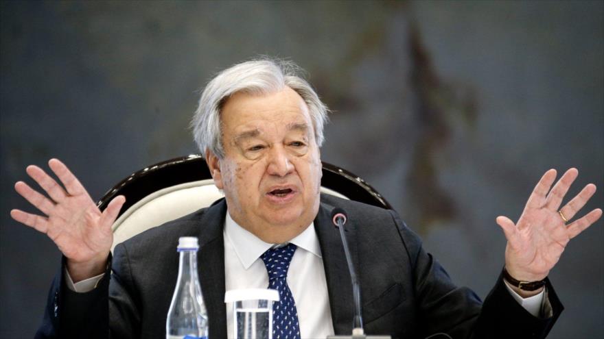 El secretario general de ONU, António Guterres.