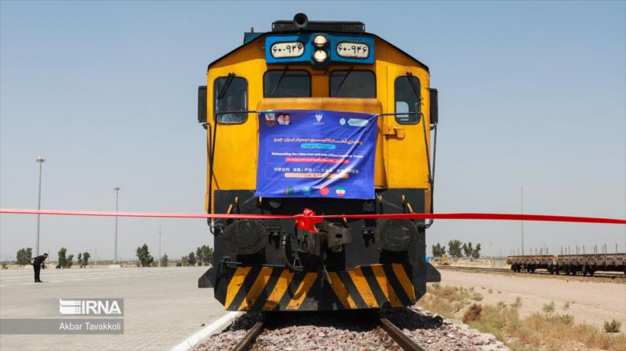 China e Irán ponen en marcha una ruta ferroviaria histórica | HISPANTV