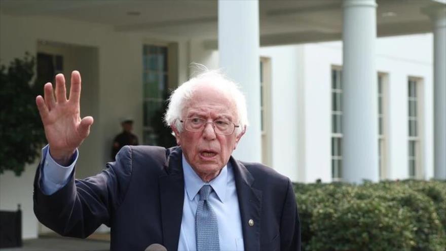 El senador independiente estadounidense, Bernie Sanders.
