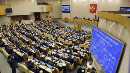 Duma rusa condena rechazo de parlamento israelí a Estado palestino 