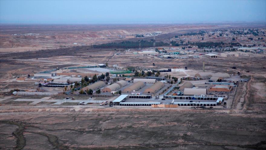 Vista general de la base aérea de Ain al-Asad en el oeste de Irak.