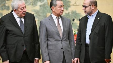 Irán apoya acuerdo de unidad nacional de facciones palestinas