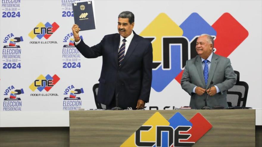 CNE proclama de forma oficial a Maduro como presidente de Venezuela