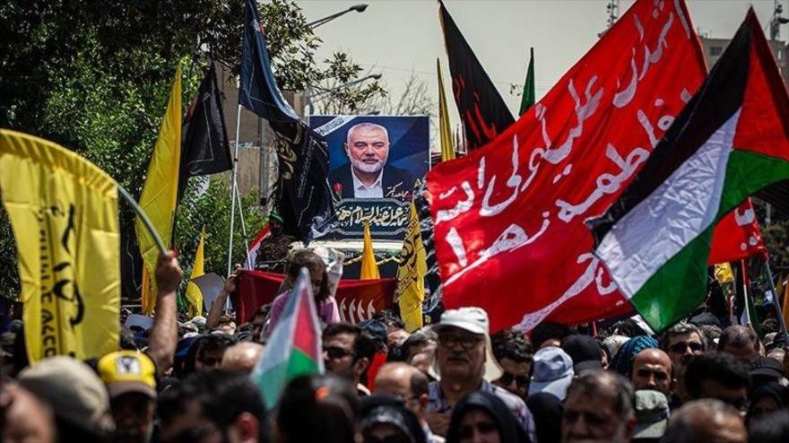 FOTOS: Iraníes despiden a Ismail Haniya en masivo funeral en Teherán | HISPANTV