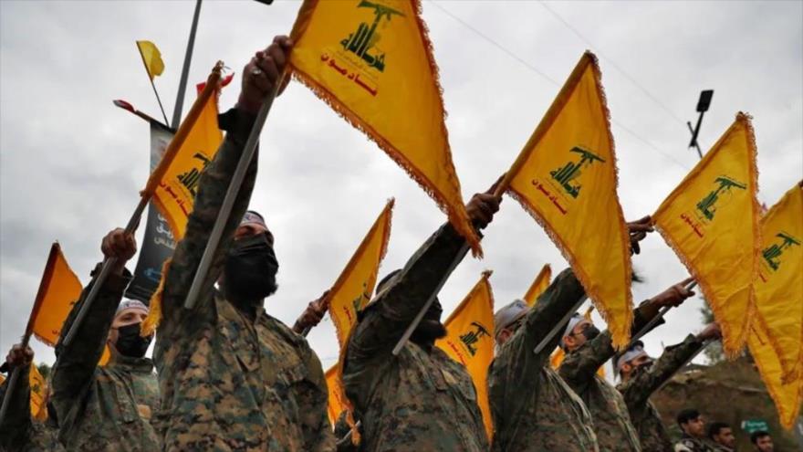 Combatientes de Hezbolá en los suburbios del sur de Beirut, capital de El Líbano. (Foto: AP)