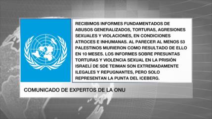 ONU denuncia abusos y torturas a presos palestinos en cárceles israelíes