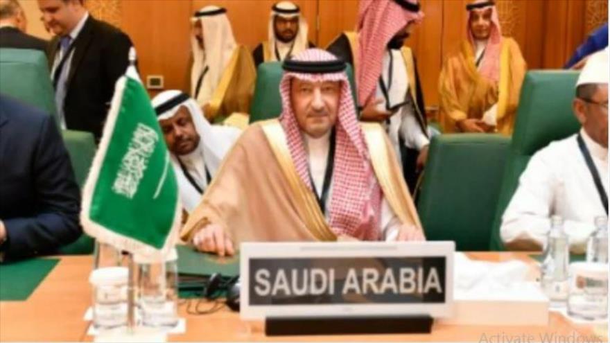 El vicecanciller saudí, Waleed bin Abdulkarim el-Khereiji en la reunión de Organización de Cooperación Islámica (OCI) en Yeda, 7 de agosto de 2024.