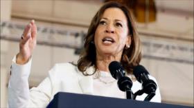 Manifestantes propalestinos interrumpen discurso de Kamala Harris