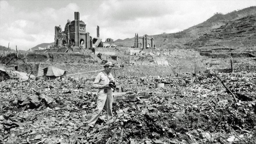 Hiroshima tras el ataque con bomba atómica en 1945. (Foto: Getty Images).