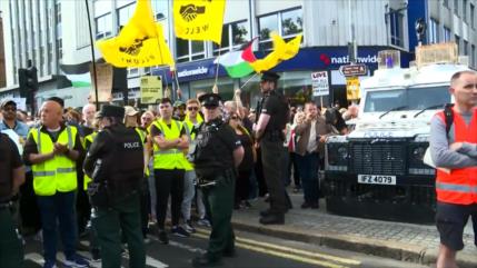 Policía británica se prepara para nuevas protestas de extrema derecha