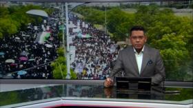 Condenan genocidio en Gaza en masiva marcha en Yemen  - Noticiero 21:30